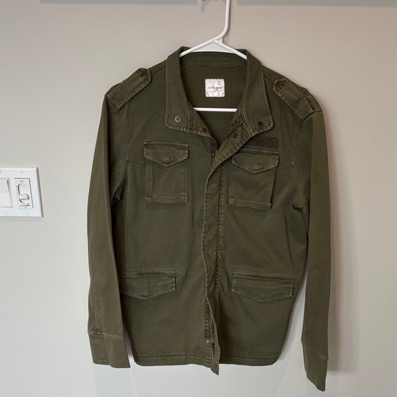 Anine Bing Utility Jacket Army Green Size Small - Picture 2 of 12